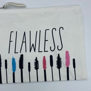 Flawless Canvas Makeup Bag